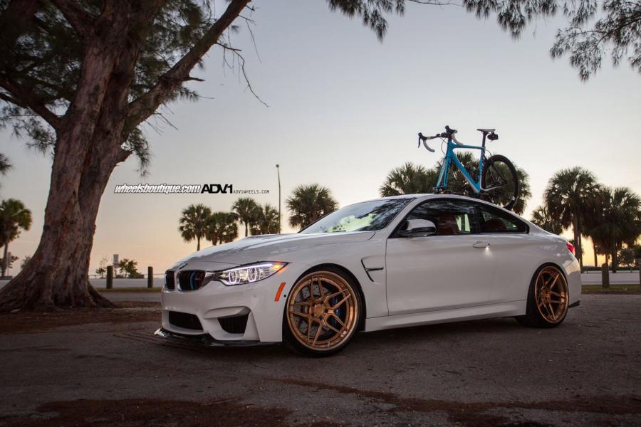  BMW M4 Coupe on ADV.1 Wheels (ADV05STSCS) 2014 года  (фото 7 из 13)